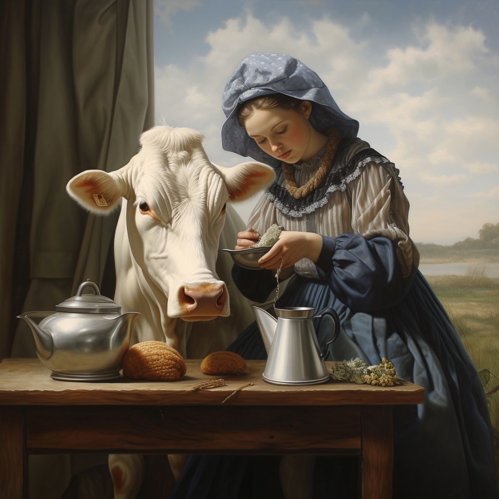 Фото Сонник доить корову и видеть молоко